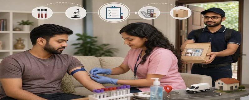 Placeholder: Doorstep delivery of prescribed medicines for home healthcare